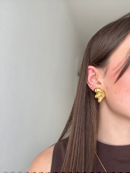 Boucles d'oreilles Ambre