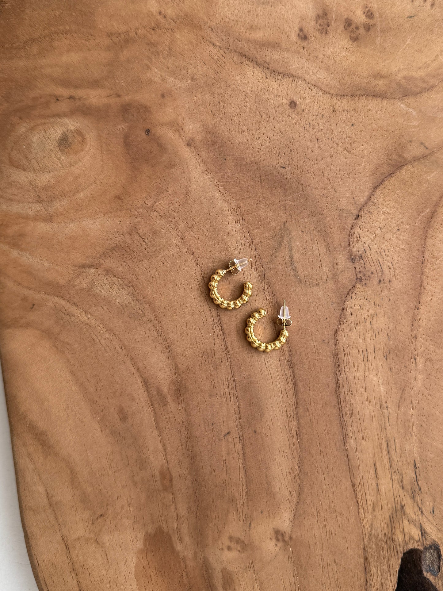 Boucles d'oreilles Aude dorées