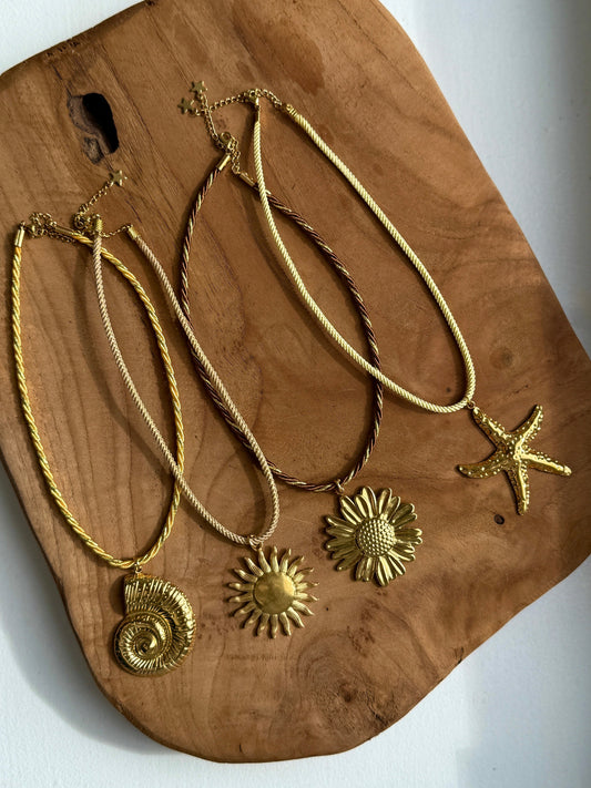 Collier grosse breloque